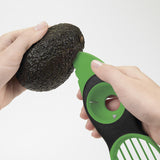 Avocado Slicer, 3-in-1 Avocado Slicer Tool, with Comfortable Grip, BPA-Free, Can Be used As A Shredder Slicer, Suitable for Dragon Fruit Kiwi, Size: 3